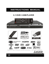 Laser DVD-HD0020 User manual