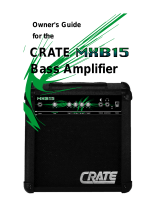 Crate MXB15 User manual