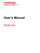 Toshiba R10 (PTRB3C-02401V) User manual