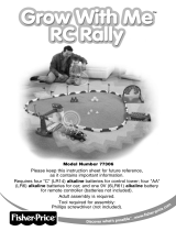 Mattel GROW WITH ME RC RALLY 77306 User manual