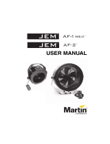 Martin JEM AF-2 User manual