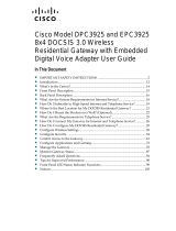 Cisco DPC3925 Owner's manual