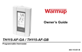 Warmup TH115 Floor Heating Thermostat Installation guide