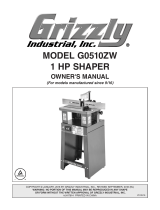 Grizzly G0510ZW Owner's manual