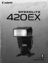 Canon Speedlite 420EX User manual