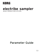 Korg Electribe Sampler Music Production Station Owner's manual