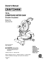 Craftsman 315212110 User manual