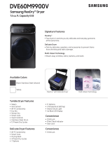 Samsung DVE60M9900W Owner's manual