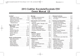 Cadillac ESCALADE ESV 2013 User manual