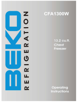 Beko CFA1300 User manual