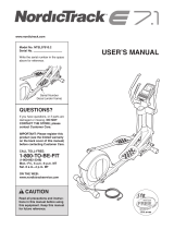 NordicTrack 14.0 CE User manual