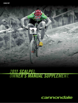 Cannondale Scalpel 80 Owner's manual