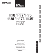 Yamaha HS5 User manual