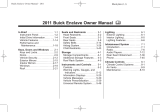 Buick 2011 Owner's manual
