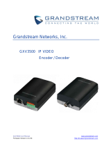 Grandstream GXV3500  User manual