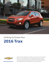 Chevrolet 2016 Trax User guide