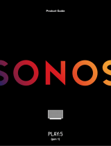Sonos Play:5 (gen1) User guide