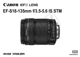 Canon EF-S 18-135mm f/3.5-5.6 IS STM Lens User manual