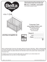 Delta Children Haven 4-in-1 Crib Assembly Instructions