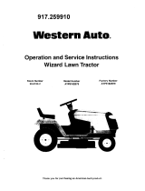 Western Auto AYP9182B79 Owner's manual