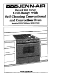 Jenn-Air SVE47500B Owner's manual