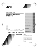 JVC XVS40BK User manual