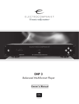 ELECTROCOMPANIET EMP 3 Owner's manual