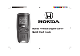Honda Civic Natural Gas Quick start guide