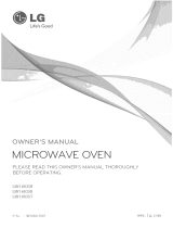 LG LMV1683ST/00 Owner's manual