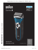 Braun 380s-5, 345s-5, 340s-5, Series 3 User manual