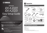 Yamaha RX-A3020 Installation guide