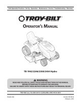 Troy-Bilt 1942/2246/2350/2454 User manual