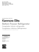 Kenmore Elite 79574023412 Owner's manual