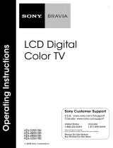 Sony KDL-46S5100 Owner's manual