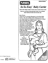 Hasbro In So Easy Baby Carrier Operating instructions