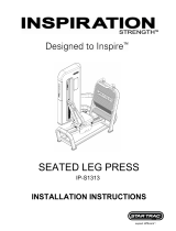 Star Trac Seated Leg Press S1313 Installation guide