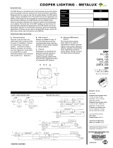 Metalux SNF232RT Dimensions Guide