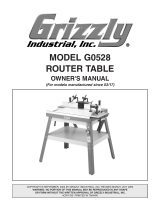 Grizzly G0528 Owner's manual