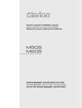 Clarion M505 User manual