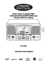Pyle PTCD8UB User manual