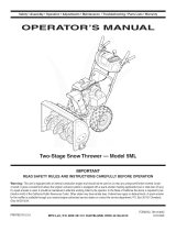 MTD 31BE5MLG729 Owner's manual