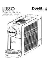 Dualit Lusso™ Capsule Machine User manual