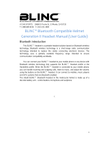 Blinc Bluetooth Compatible Helmet User manual