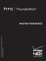 HTC ThunderBolt Thunderbolt Quick start guide