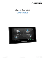 Garmin Fleet 660 Owner's manual