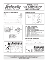 Grizzly G2530 Owner's manual