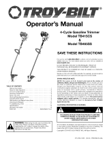 Troy-Bilt TB465SS Owner's manual