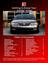 Saturn 2006 Ion User guide