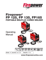 ESAB FP165 Portable Mig/Flux Cored Welder User manual