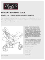 Valco baby Car Seat Adapter Operating instructions